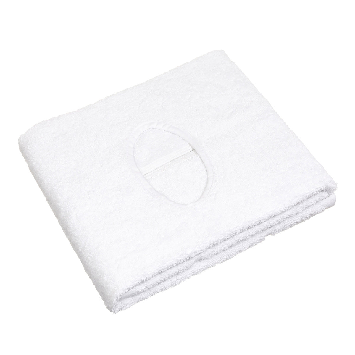 Luxury Easy Breathe Spa Towel With Face Hole - Single