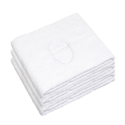 Luxury Easy Breathe Spa Towels With Face Hole - 3 Pack