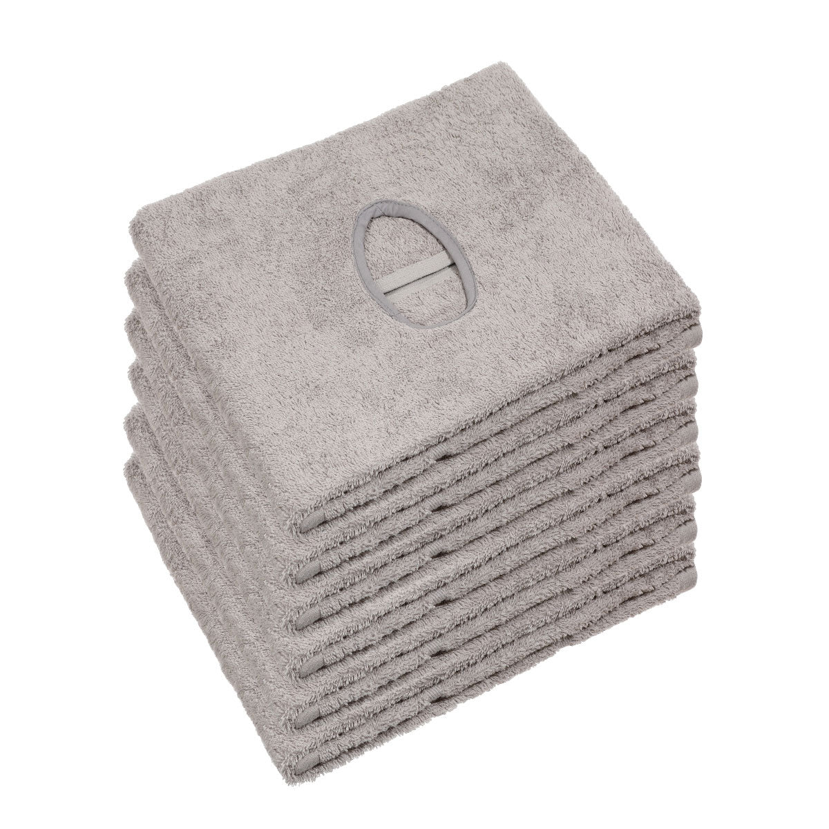 Luxury Easy Breathe Spa Towels With Face Hole - 6 Pack